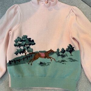 Janie and Jack Light Pink Sweater
